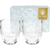Pip Studio Lily & Lotus - kozarci Flower White - komplet 2 kosov - 2 kos.