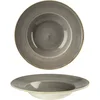 CHURCHILL Stonecast Peppercorn Grey globok krožnik z robom, premer: 240 mm (12 kos)