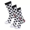 Basic Polka Dot 3-Pack socks white/black