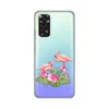 TELEMPIRE Silikonska maska za telefon Xiaomi Redmi Note 11/Note 11S Flamingo providna
