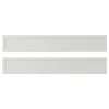 ASPUDDEN Front fioke, svetlosiva, 60x10 cm