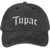 2Pac Gothic Logo Kapa Charcoal Grey UNI