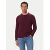Tommy Jeans Pulover DM0DM21787 Bordo rdeča Slim Fit