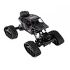 WOWO 4x4 RC Rock Crawler - RC Rock Crawler 4x4 LHC012 - Črn avto na daljinsko upravljanje 2v1