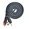 Audio kabel 2RCA na 3/5 mm JWD-AU01 3m