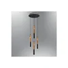 Opviq luster 1426-4A, LED 65 W, crni