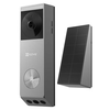 EZVIZ pametni set EP3X Pro/ Wi-Fi/ videofon/ brezžični zvonec/ ločljivost 2048x1296/ IP65/ srebrn