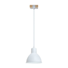 Luster na sajli 1xE27/40W/230V beli