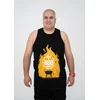 PANDA4U Muška majica bez rukava sa renderom BBQ, Crna