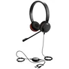 JABRA Evolve 20 SE, Stereo MS, USB C/A adapter, Leather