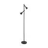 Eglo Cortaderas podna/2, led, gu10, 2x5w, crno/zlatna