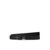 Ženski pas Calvin Klein Ck Loop Rnd Buckle 2.5_Smooth K60K612936 Črna
