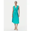 Liu Jo Cocktail obleka WA5176 T5973 Modra Regular Fit