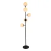 Podna lampa F7031-5F BK+WH