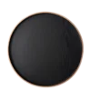 Okrogli pladenj O 40 cm, V: 3.5 cm – Elements Wood Wengue - 593980