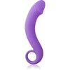 Ukrivljen analni dildo-vijoličen
