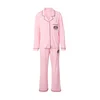 Juicy Couture Pižama JCYPJ126856 Svetlo rožnata Relaxed Fit