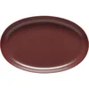 COSTA NOVA Pacifica ovalni krožnik, dolžina: 408 mm, širina: 263 mm, cayenne (6 kos)