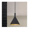 Orion - Luster na sajli GUNDA 1xE14/40W/230V prečnik 16,5 cm crna/zlatna
