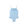 MANGO KIDS Enodelne kopalke FORMENBG  svetlo modra / bela
