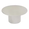 Kremno bela okrogla mizica o 80 cm Nagano – House Nordic