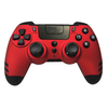 Steelplay MetalTech Red brezžični igralni plošček (PS4)
