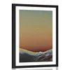 Plakat s paspartujem očarljiva nočna narava - 60x90 no frame