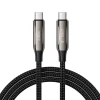 Tech-protect UB10T kabel USB-C / USB-C 240W QC PD 2m, črna
