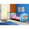 Deciji krevet ACMA II 140x70 + dusek 6 cm PINK19