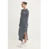 Obleka s primesjo volne Tommy Jeans mornarsko modra barva, DW0DW19476