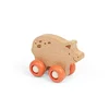Bigjigs Toys Hišni ljubljenček na kolesih Prašiček