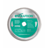 EVOLUTION Žagin list, 230mm, 80 zob, za aluminij
