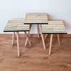 HANAH HOME Set 3 stočića 3Shp117 Green