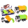 slomart LEAN TOYS Tovornjak smetnjak s prikolico