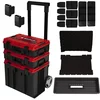 EINHELL E-Case Tower set 3 kofera za alat sa točkovima