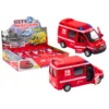 LEAN TOYS Gasilsko vozilo 1:32, odpirajoča vrata, luči, zvoki