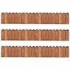 Rolane ograde 3 kom 120 cm od impregnirane borovine