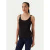 Morgan Top 251-DIDONI Črna Slim Fit