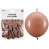 shumee Baloni s povezovalcem 33 cm prašno roza 20 kosov.