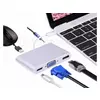 FAST ASIA Adapter-konvertor USB 3.1 TIP C na HDMI VGA AUDIO 3.5mm 3.1 TIP C USB 3.0