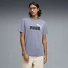 Puma Muška majica kratkih rukava Ess 2 Color N0.1 Logo Tee M, Plava