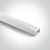ALU PROFIL ZA LED TRAKU (max.16mm) + SJENILO 16×14mm/2m NADGRADNI/BIJELI