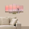 Wallity Set Slika 5M-60, 5 Delova