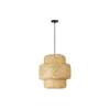 Immax 08268L - Luster na sajli HILO 1xE27/40W/230V, prečnik 47 cm, bambus