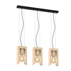 Luster na sajli VINCENZO 3xE27/60W/230V