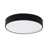 Top Light - LED stropna svetiljka za kupatilo PETAL LED/24W/230V IP44 prečnik 35 cm crna