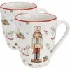 Komplet 2 porcelanskih skodelic The Nutcracker 320ml