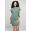 Womens organic cotton t-shirt with a cut on the sleeve