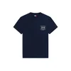 Tommy Jeans Majica SIGN FLAG mornarska/bela