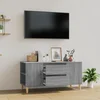 TV ormarić boja sivog sonome 102x44,5x50 cm konstruirano drvo